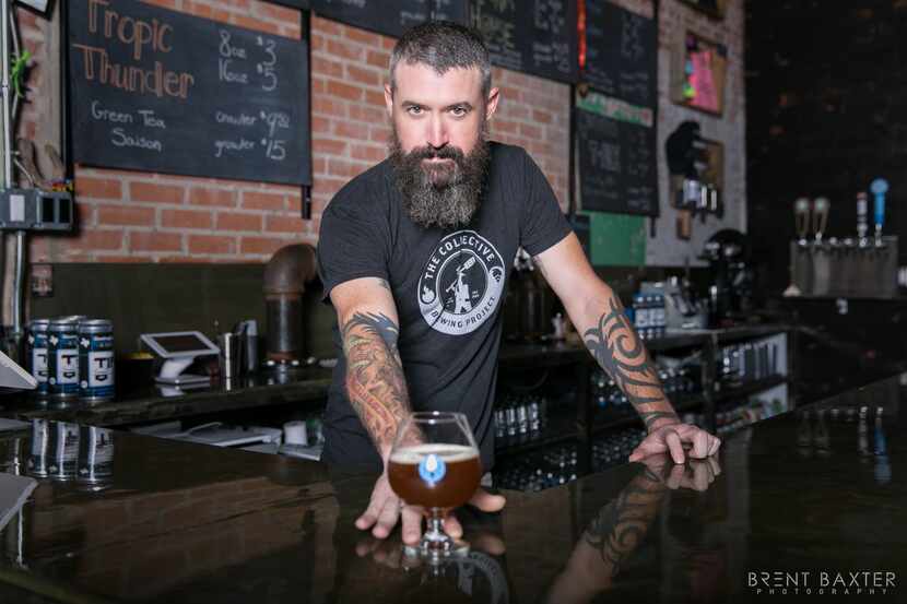 Tony Drewry, a Dallas-based craft-beer consultant, as photographed for the "Best Beards in...