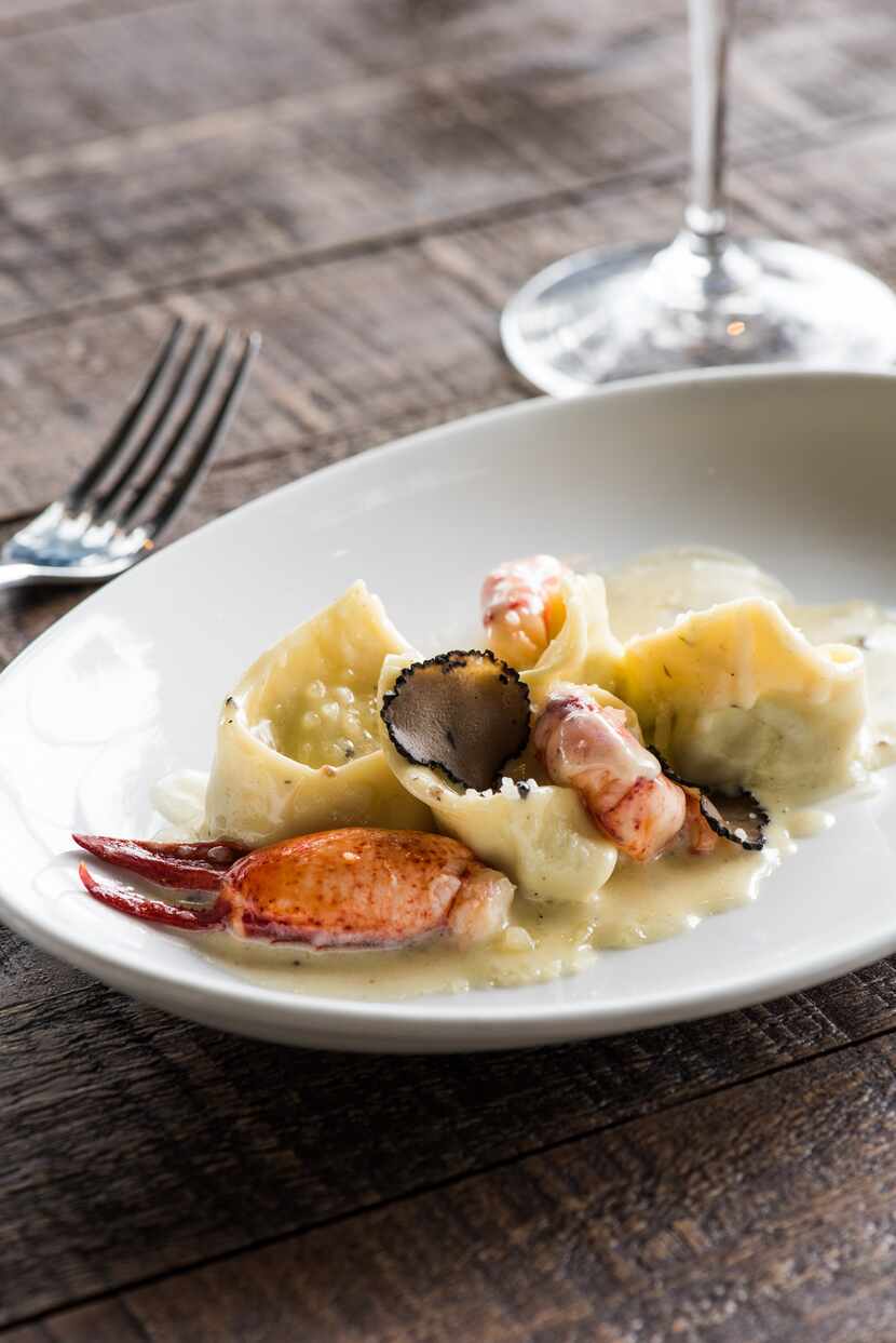 Princi Italia will serve tortellini fonduta aragosta with lobster, white Alba truffles,...