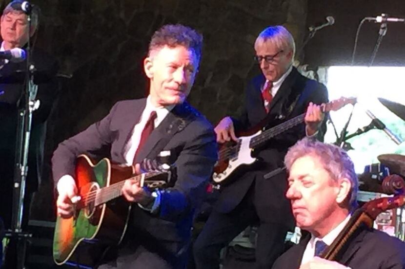 Lyle Lovett and His Large Band perform Saturday, May 14, at the 10th annual Cherokee Creek...