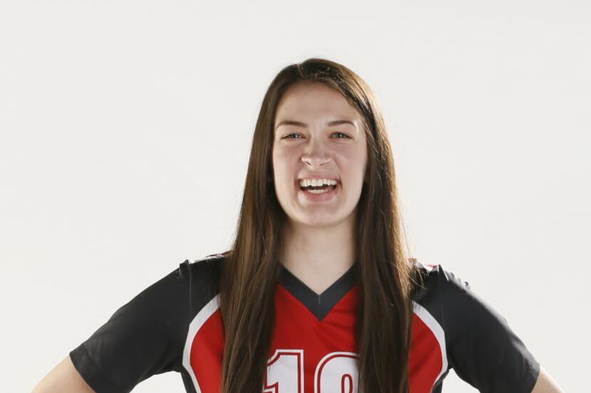 Anna Walsh, of Colleyville Heritage High School, is SportsDay's High School Volleyball...
