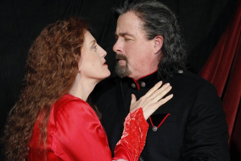 Soprano Jeanne-Michèle Charbonnet plays Irish princess Isolde and tenor  Clifton Forbis is...