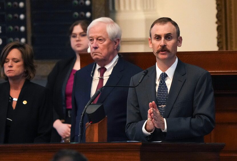 Rep. Andrew Murr, chair of the House General Investigating Committee, gave closing remarks...