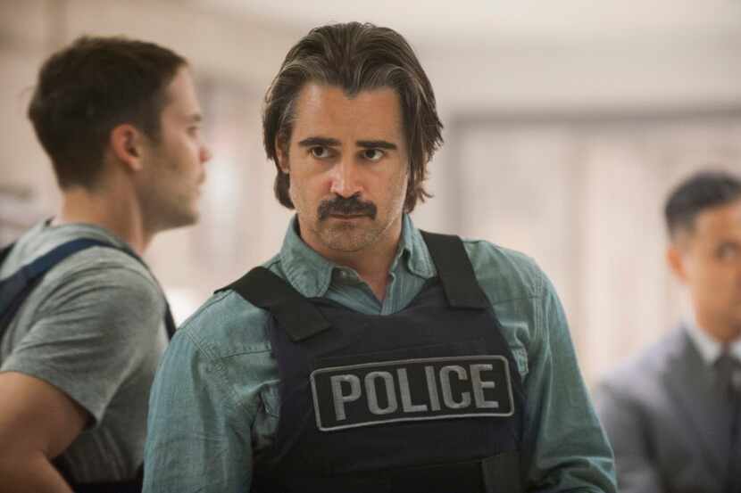 In this image released by HBO, Colin Farrell portrays Detective Ray Velcoro in the second...