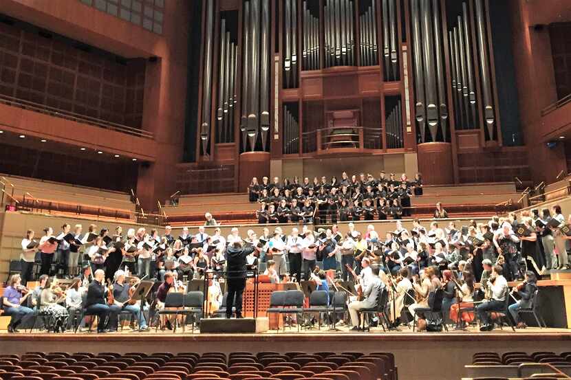 Jaap van Zweden rehearsed recently with the Dallas Symphony Orchestra, Dallas Symphony...