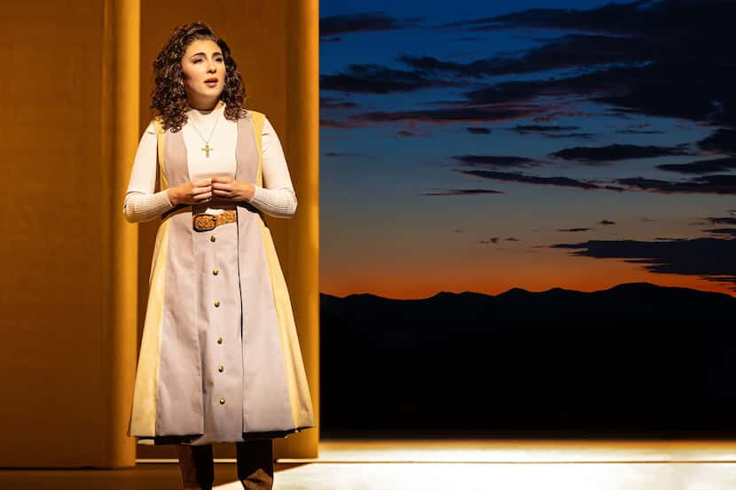 Elena Villalón (Sheila) in Santa Fe Opera's "The Righteous."