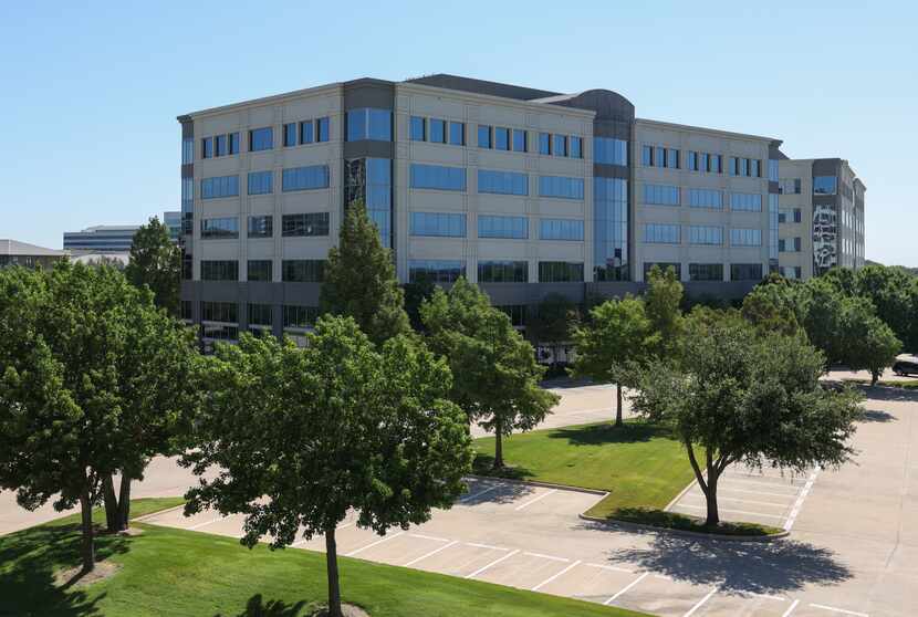Legacy Place West, off Tennyson Parkway, houses the Plano headquarters of First Guaranty...