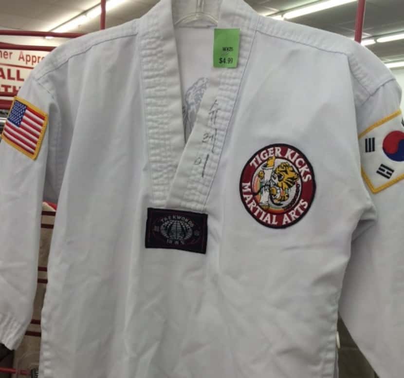 Instead of spending 30-something bucks on a new Tae Kwon Do uniform, purchase one at...