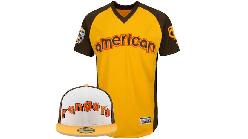 See what special hats and jerseys Rangers will wear for Mother's Day,  Fourth of July, Home Run Derby and more