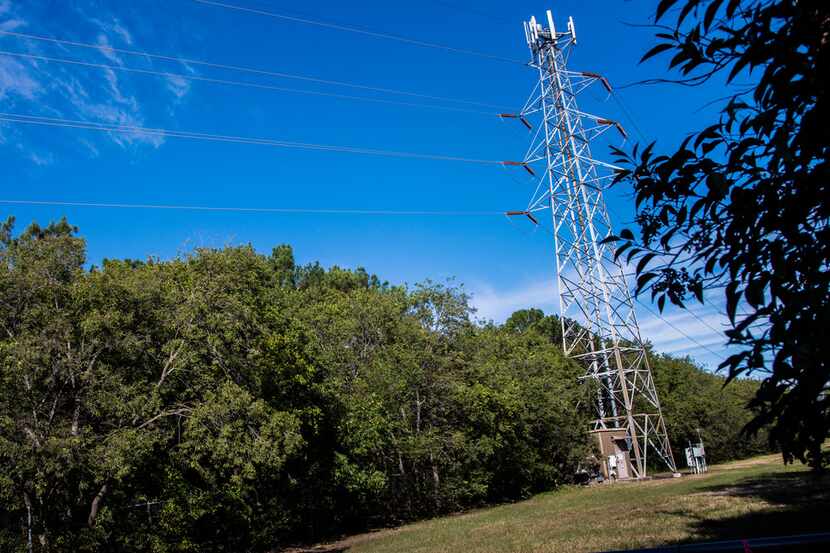 Oncor plans to replace all transmission towers on easement at Forest Lane and Dallas North...