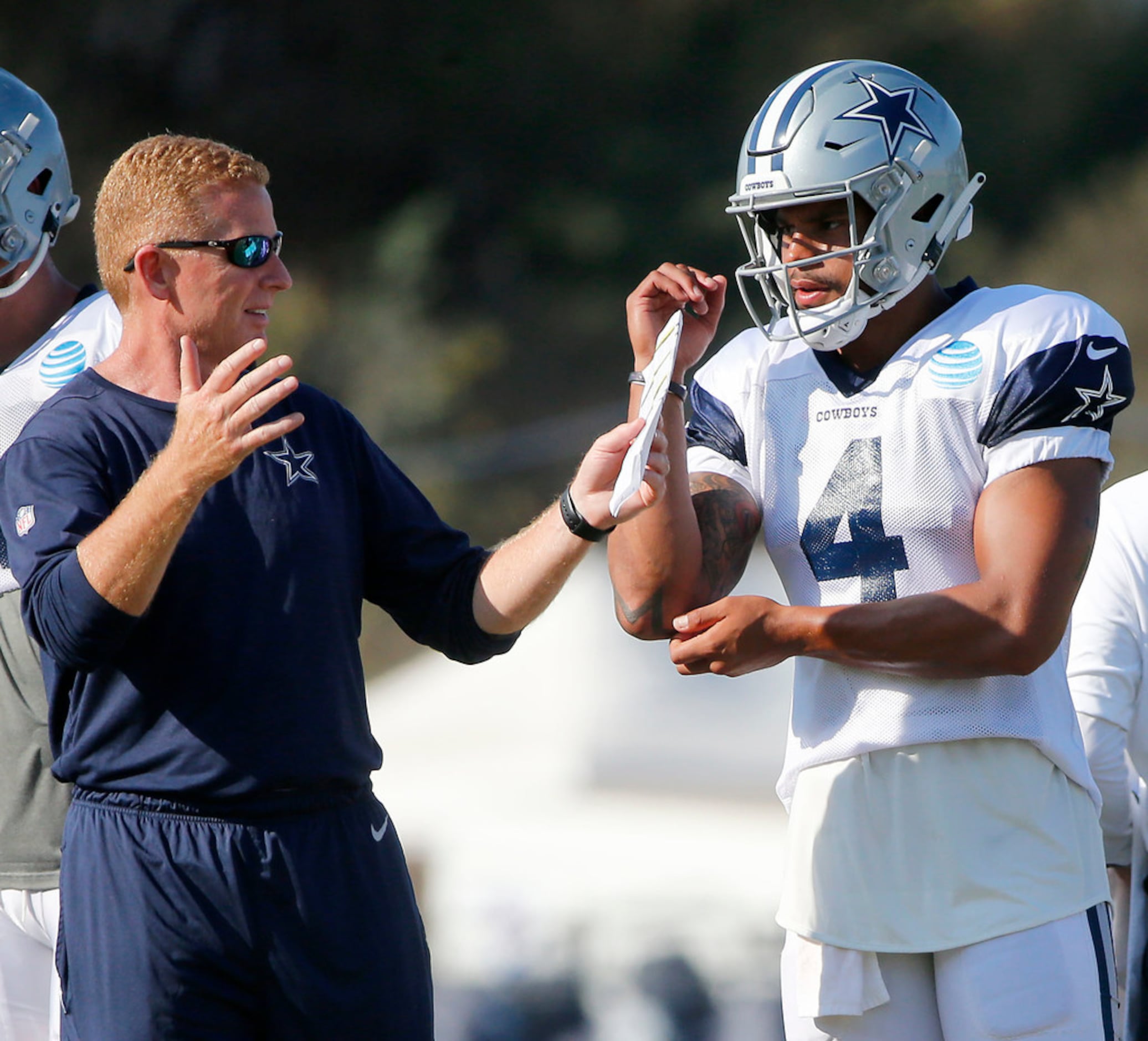 Jon Machota on X: Dak Prescott is at today's Cowboys practice   / X