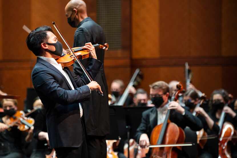 Violinist Ray Chen performs Sibelius' Violin Concerto with the Fort Worth Symphony Orchestra...