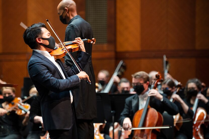 Violinist Ray Chen performs Sibelius' Violin Concerto with the Fort Worth Symphony Orchestra...