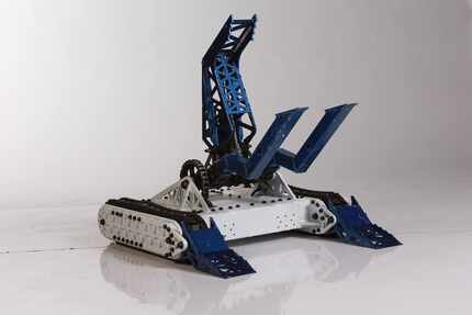 Bite Force, which is a grappler-style bot created by Aptyx Designs of Mountain View, Calif.,...