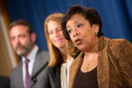  Attorney General Loretta Lynch announces the nation's biggest Medicare takedown on June 22,...