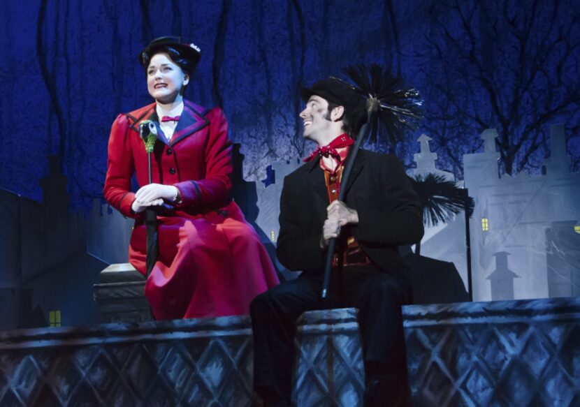 The touring production of "Mary Poppins" is a visual treat leavened with a surprising amount...