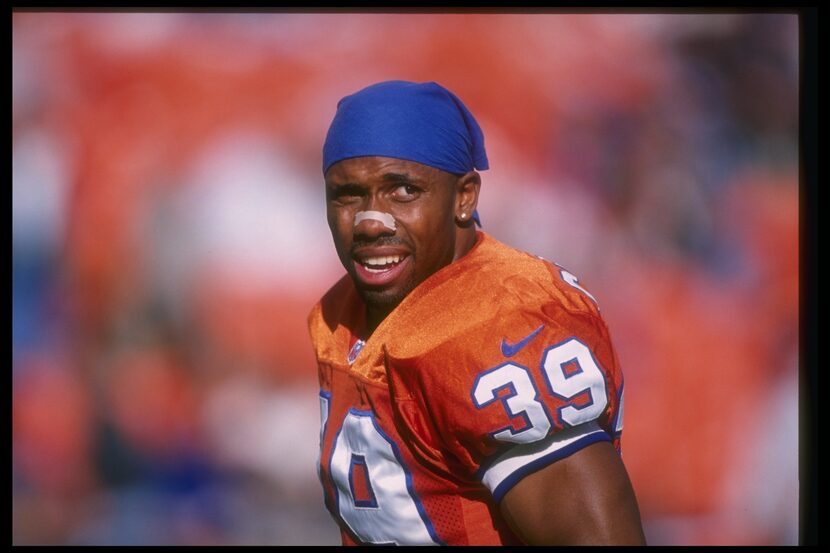 First-team cornerbacks: Ray Crockett (pictured with Denver Broncos, 30% of the vote); Ron...