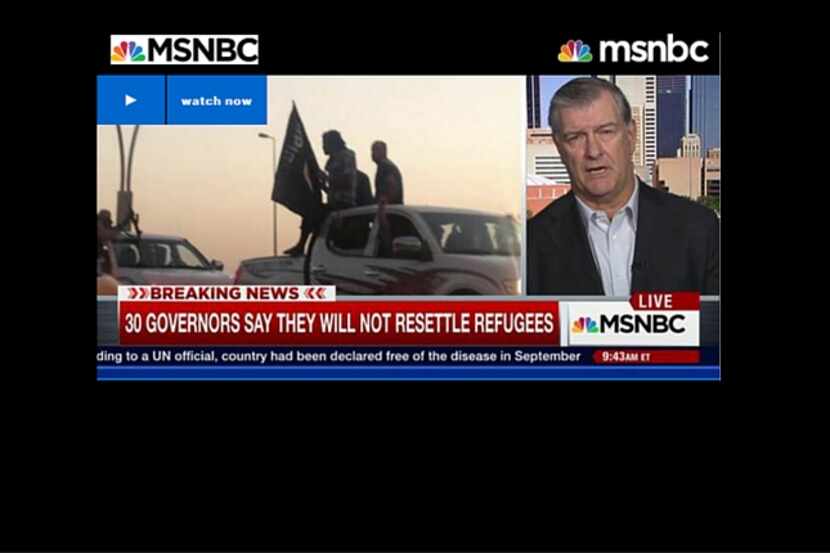 El alcalde de Dallas, Mike Rawlings no se opone a recibir refugiados sirios en Estados...