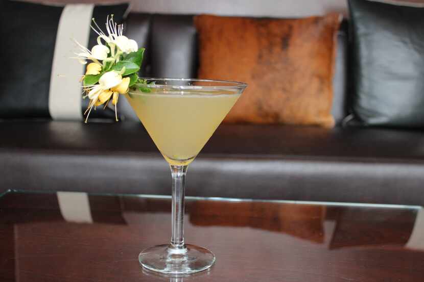 SER Steaks + Spirits' pretty Chamomile and Honeysuckle Martini offers a soothing alternative...