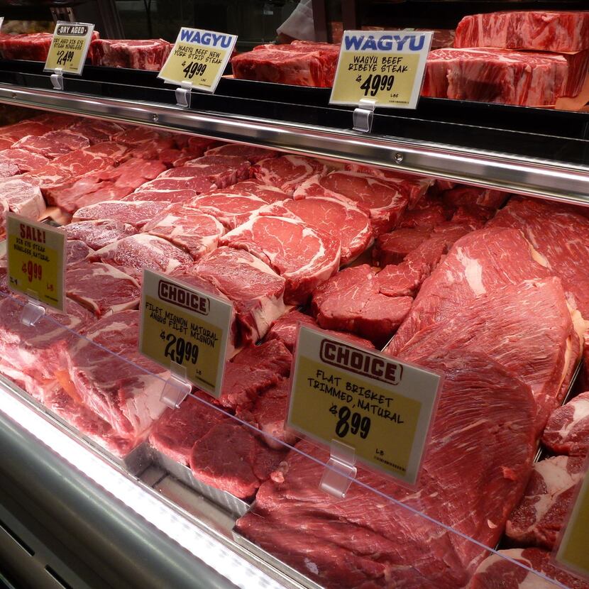 Central Market sources most of its beef from Hartley Ranch. The wagyu comes from Japan. 