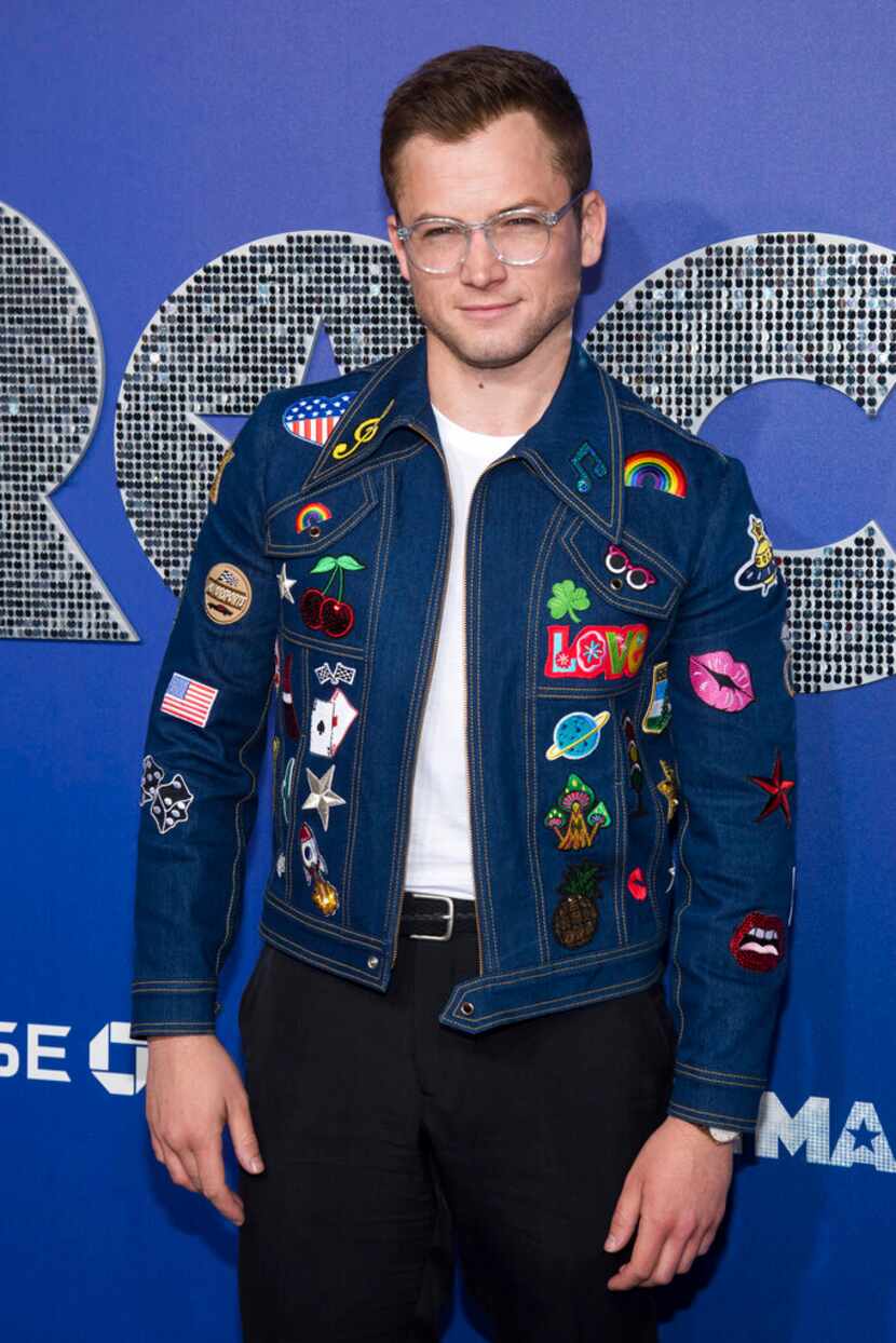 Taron Egerton. AP