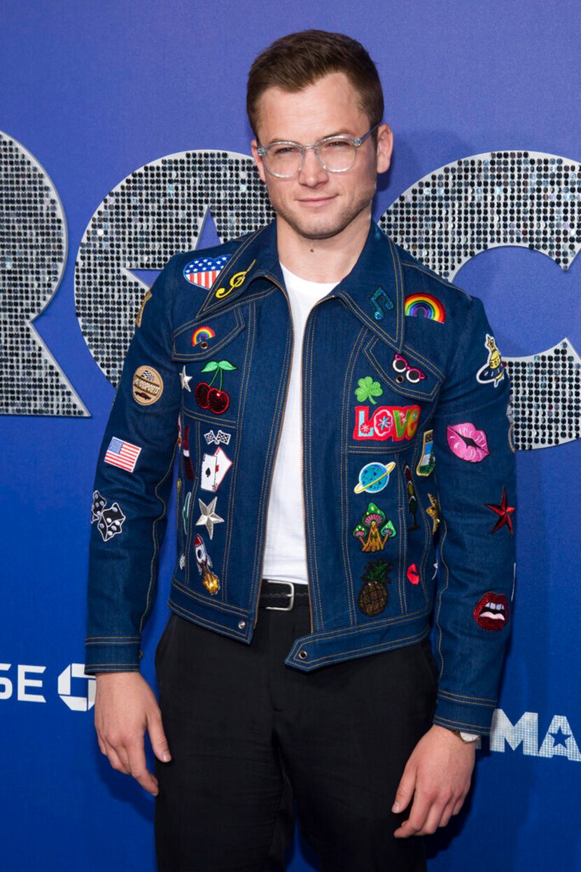 Taron Egerton. AP