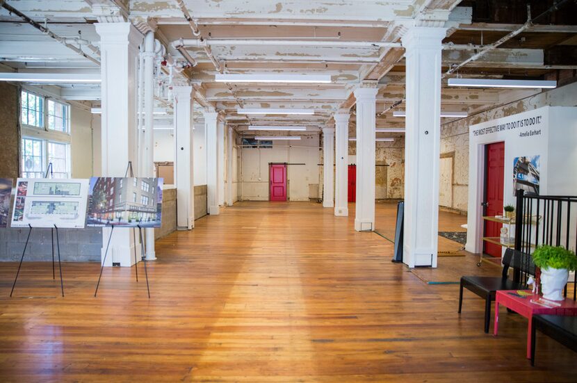 The first floor of the Purse Building, which is on Elm Street, at the entry to downtown's...