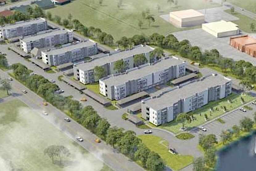 Casitas Shaw Creek will include more than 200 apartments in six buildings.