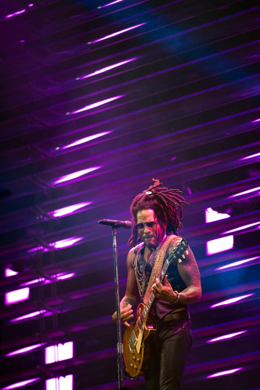 Lenny Kravitz performs at The Theatre at Grand Prairie on Saturday, September 14, 2019 in...