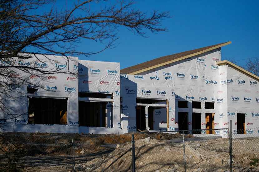 AT LAST! boarding school is seen under construction Wednesday, Feb. 26, 2020 in Dallas.