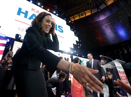 Kamala Harris, elected senator from California last week, could quickly be tabbed a rising...