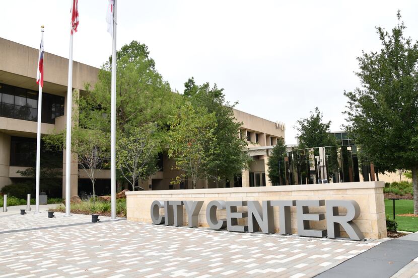 Outside the Arlington City Center. The City Council this week approved creating a group to...