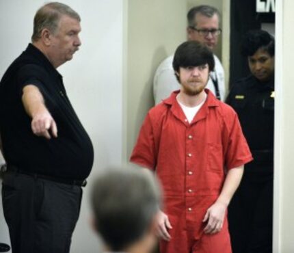  Tarrant County Sheriff Dee Anderson leads Ethan Couch to the courtroom where a judge...