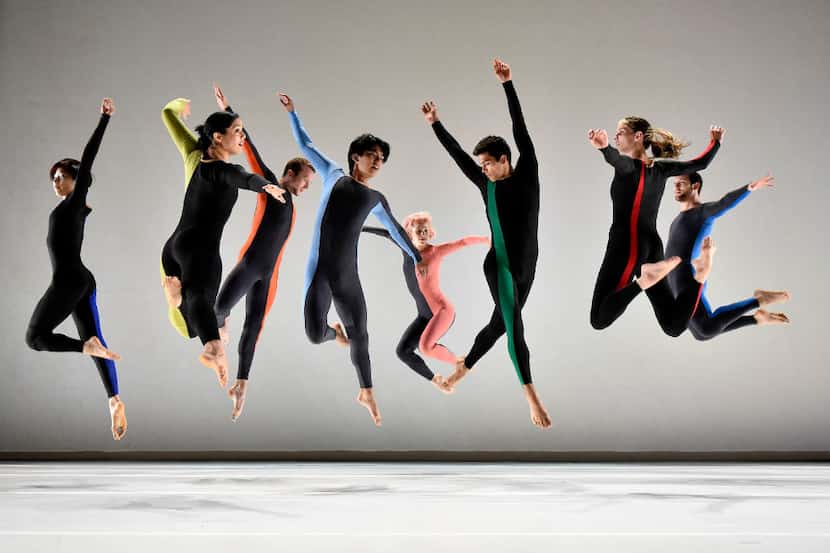 Doug Varone and Dancers in Varone's "ReComposed," inspired
by the pastel paintings of...