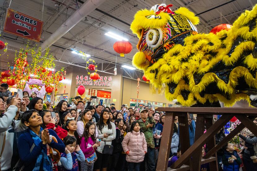 Asia Times Square's three-weekend Lunar New Year Festival will feature dragon and lion dances.