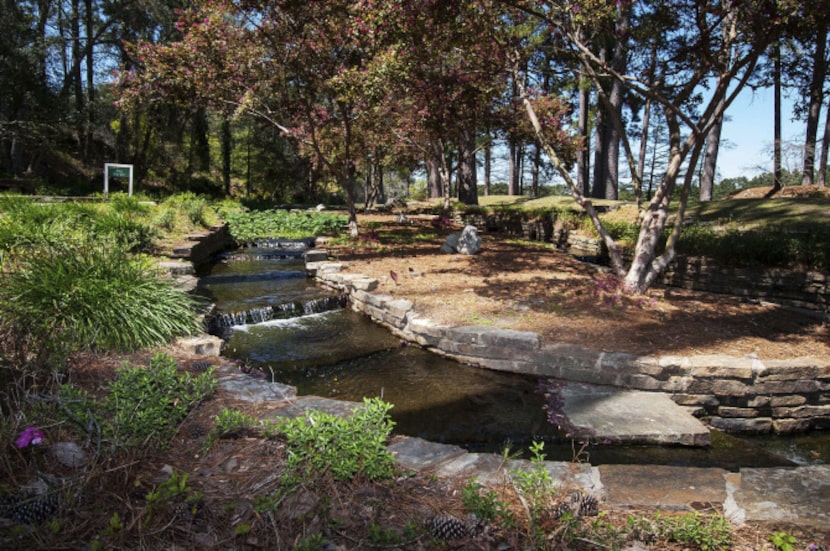 At  Hodges Gardens, the water is pulled from the park's 225-acre lake and is sent to its...