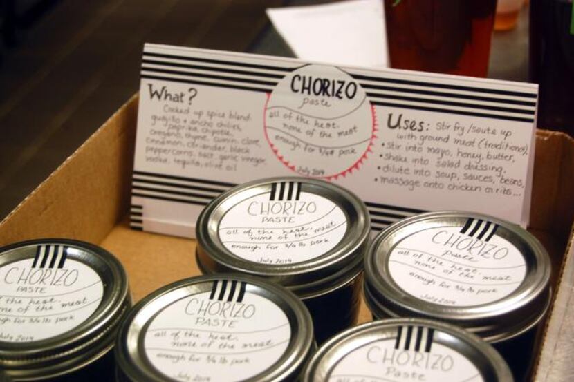 
Swappers take homemade goods to trade at food swaps in cities like Portland, Brooklyn and...