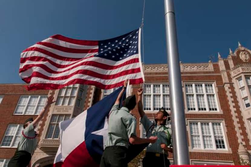 A new petition urges the Dallas school district to rename Woodrow Wilson High School over...