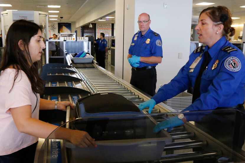 The percentage of TSA airport screeners missing work has hit 10 percent as the partial...