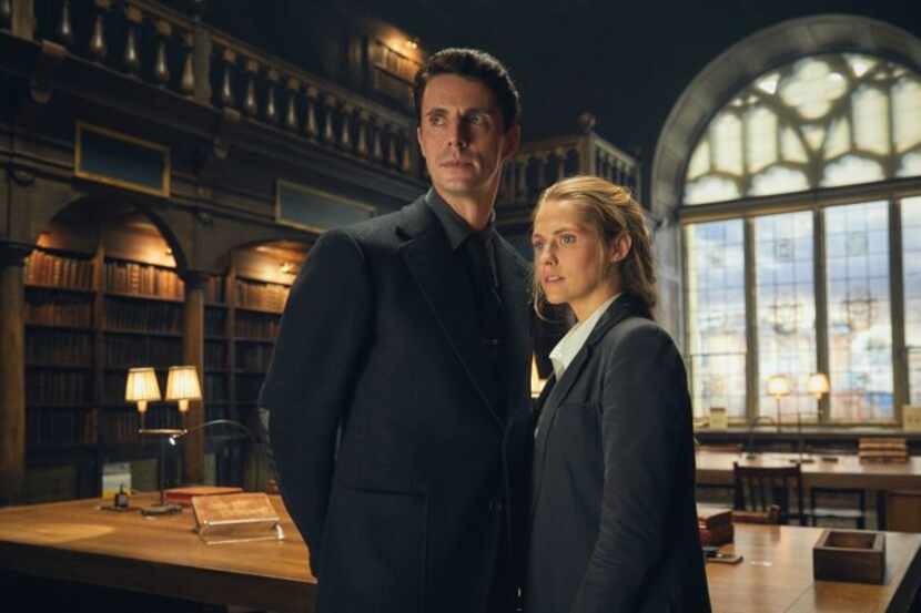 Matthew Goode and Teresa Palmer star in A Discovery of Witches, based on the books by...