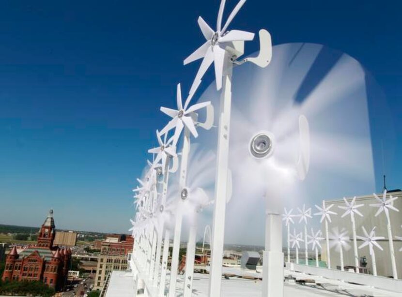 
The wind farm at El Centro College appears to be the only one operating in Dallas County,...