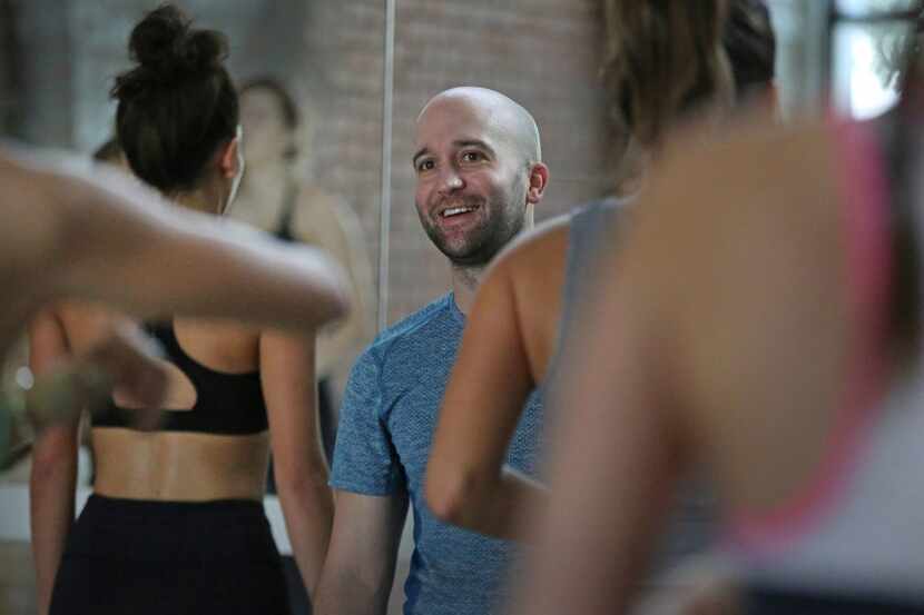Dallas fitness trainer John Benton, who
has been dubbed the "hips whisperer" for his ability...