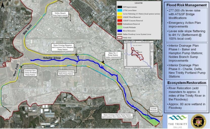 The U.S. Army Corps of Engineeers' Trinity River to-do list