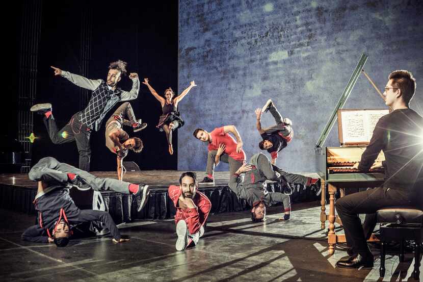 "Red Bull Flying Bach" is a touring hip-hop spectacle.