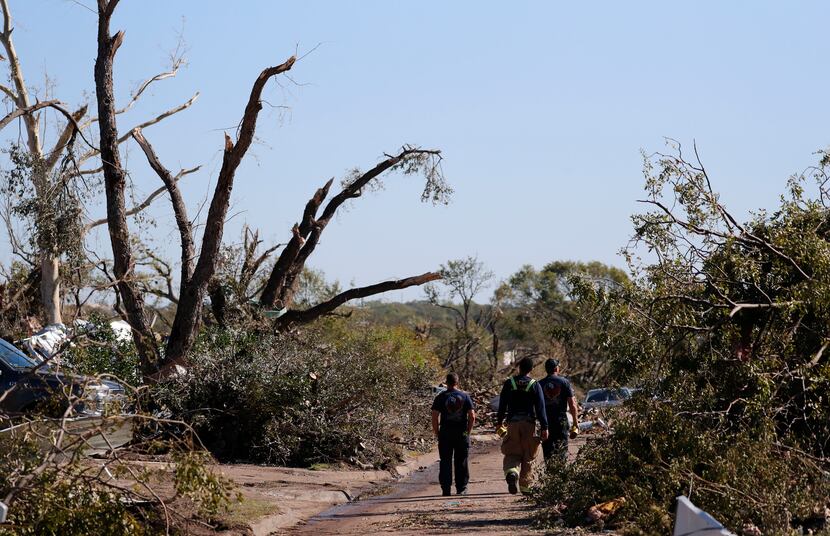 What one northwest Dallas neighborhood looked like the morning after the Oct. 20 tornado...