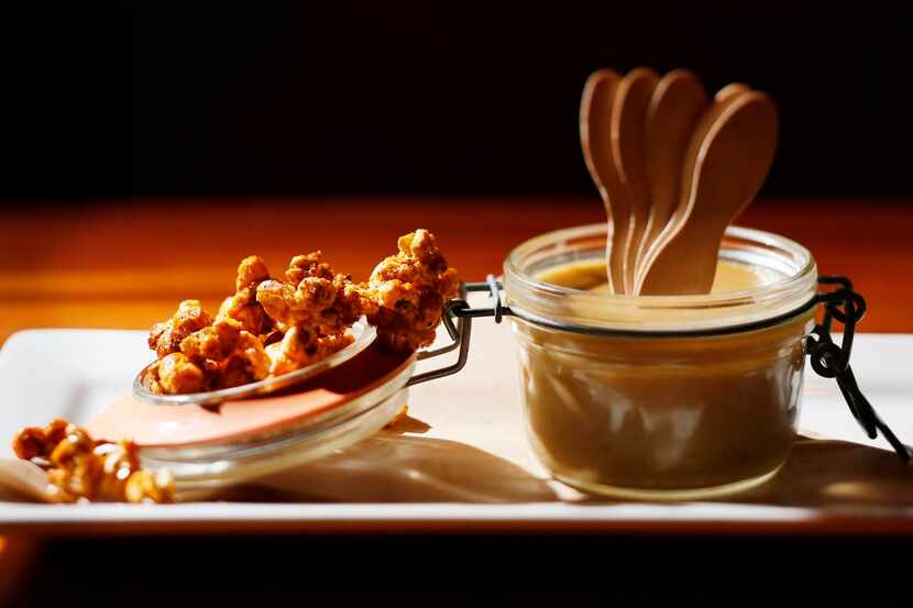 
Butterscotch pot de creme 
