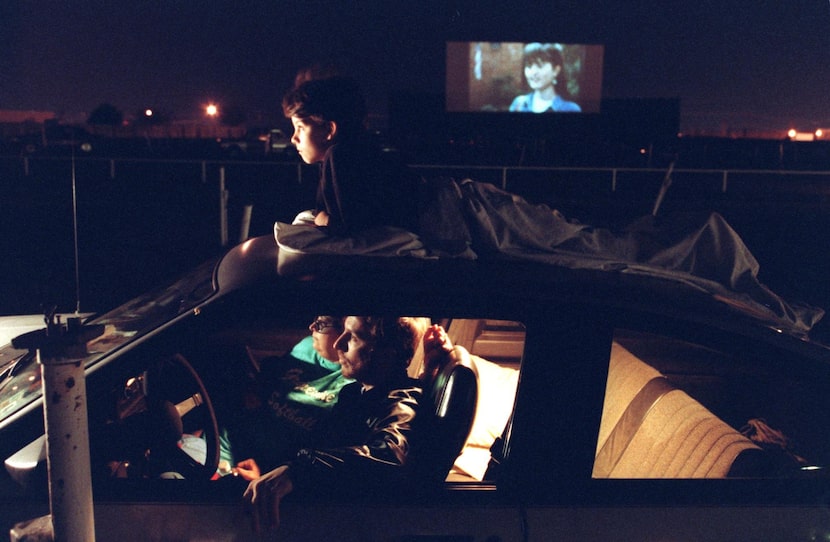 Dallas' last drive-in, the Astro, shown here in 1994, boasted it had the nation's largest...