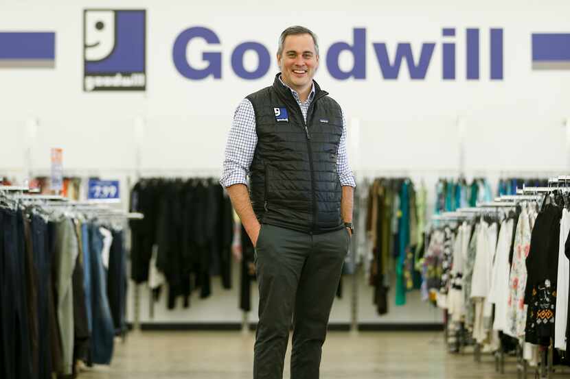 Goodwill Industries of Dallas CEO Tim Heis at the new Goodwill in Plano, which opened in...
