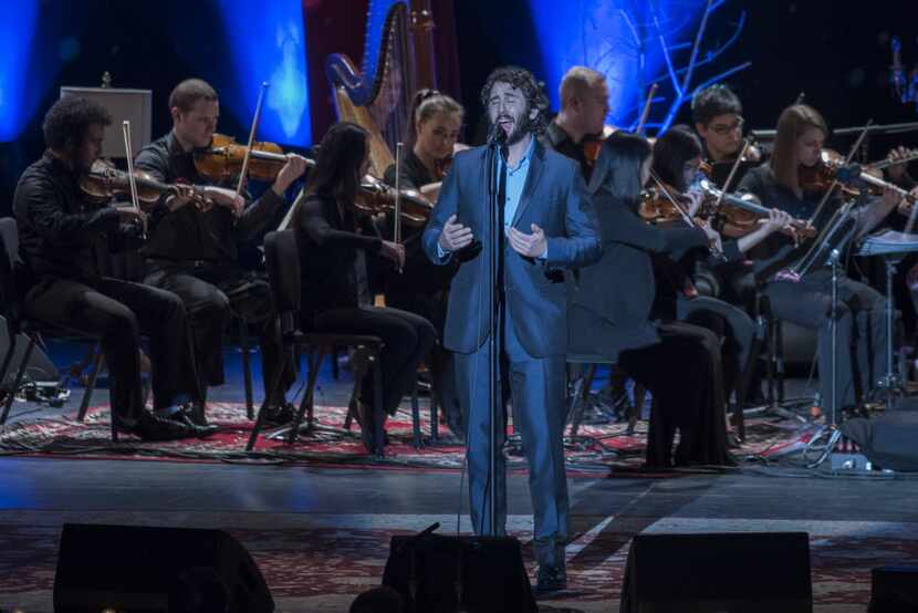 Josh Groban performed at the Music Hall at Fair Park.