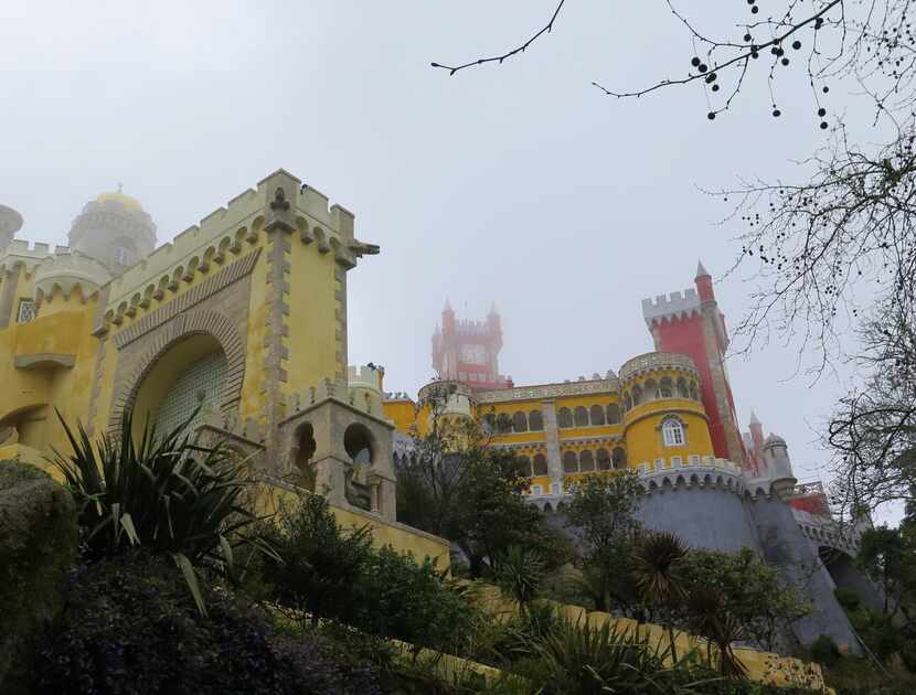 Sintra has   a   fantastic collection of hilltop castles and villages outside of Portugal.