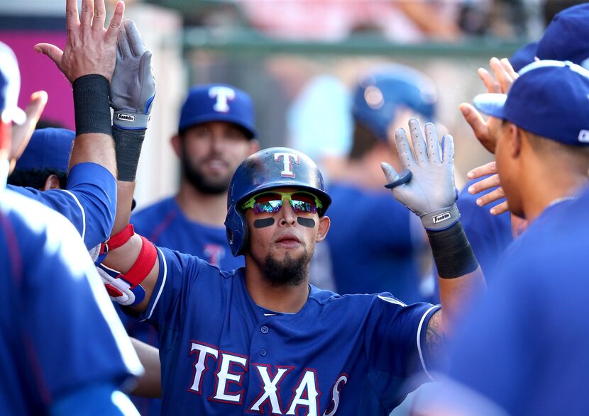 Rougned Odor es el segunda base de los Rangers. Foto GETTY IMAGES.